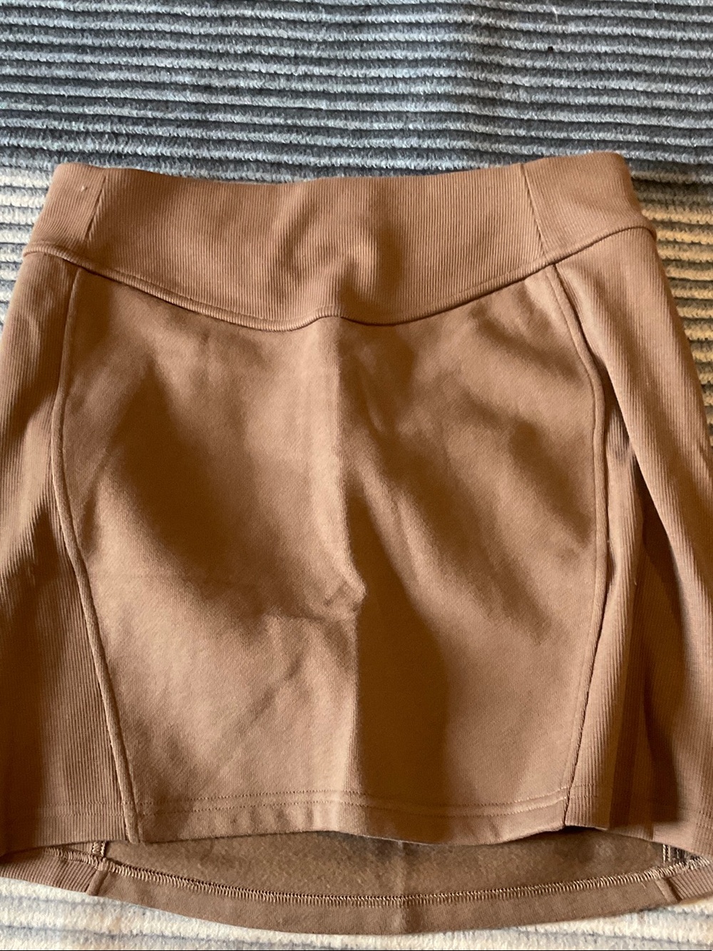 Lululemon Scuba Mini Skirt Taupetastic Tan Neutral